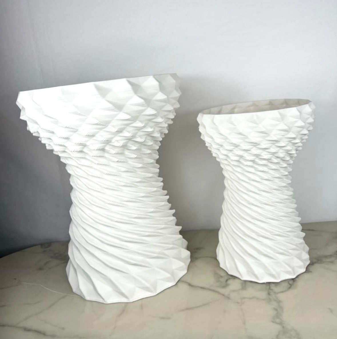 Large Geometric Vases (Set)
