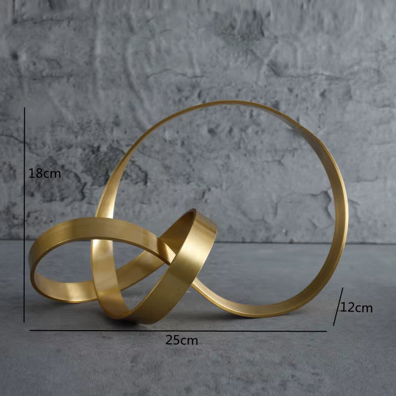 Gold Metal knot