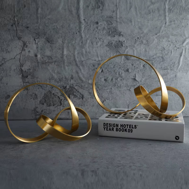 Gold Metal knot
